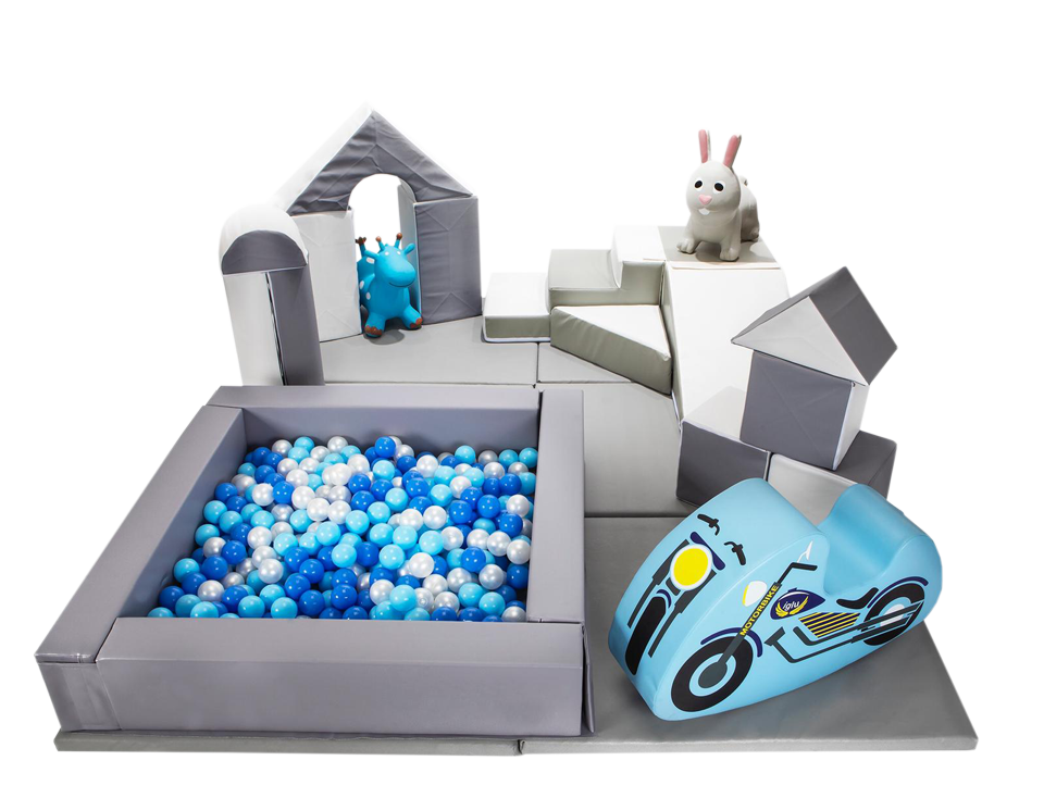 blue package no background