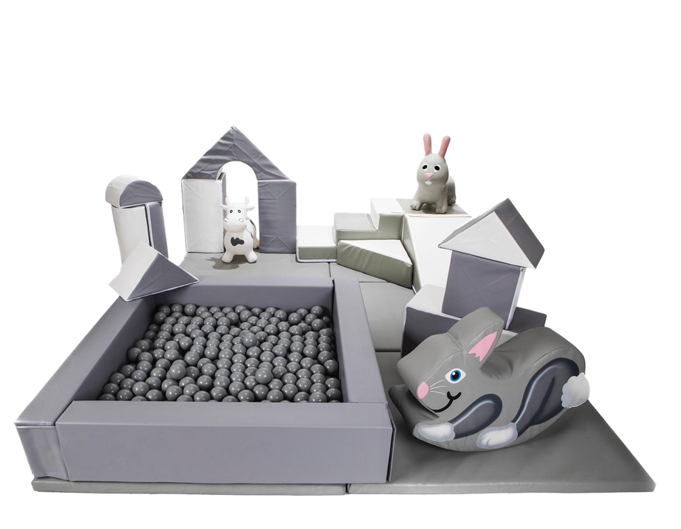grey package no background